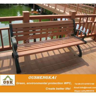 2014 New Product WPC Outdoor Bench(Chair), Garden Bench